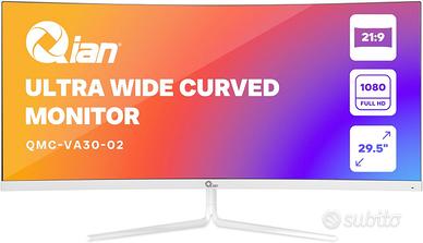QIAN MC-VA30-02 MONITOR GAMING, 30 ", Full-HD