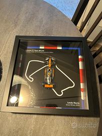 Quadro 3D McLaren F1 Lando Norris