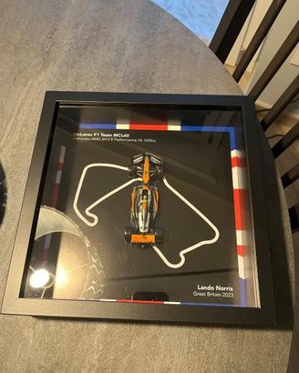 Quadro 3D McLaren F1 Lando Norris