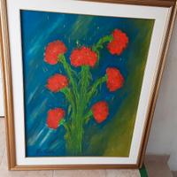 Quadro olio su tela 60x80, senza cornice