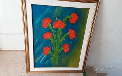 Quadro olio su tela 60x80, senza cornice