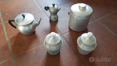 alluminio del passato 5 pezzi