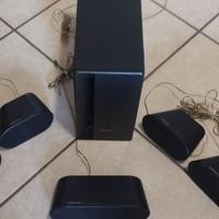 samsung speaker 6 pezzi 500 watt