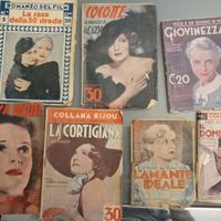 7 libri di film, da film, anni Trenta/Quaranta
