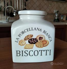 Biscottiera Porcellana Pura