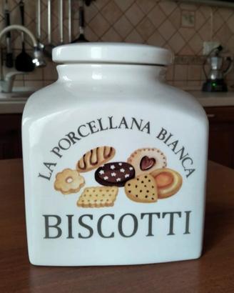 Biscottiera Porcellana Pura