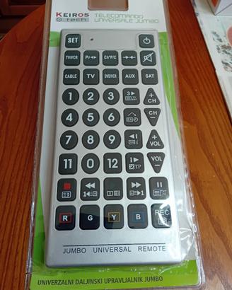 telecomandi  universale extralarge jumbo 