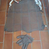 camice + guanto in acciaio