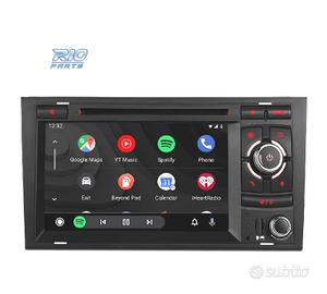 RADIO GPS ANDROID 12 PER AUDI A4 B6 B7 00-08 SEAT 