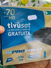 Decoder TV sat  + parabola e tv