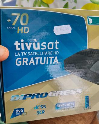 Decoder TV sat  + parabola e tv