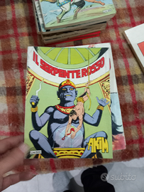 Fumetto akim il serpente rosso