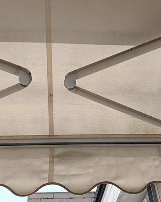 tenda da sole con bracci