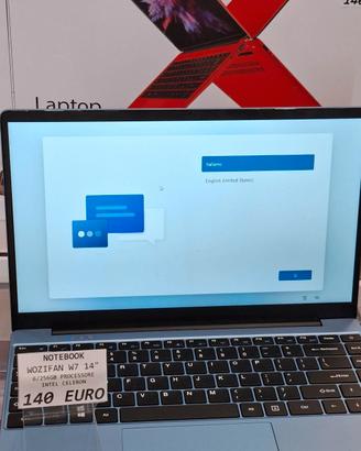 NOTEBOOK modello WOZIFAN W7 256GB