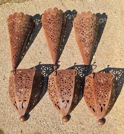 Applique in Ferro traforato - Decoro Arabo 