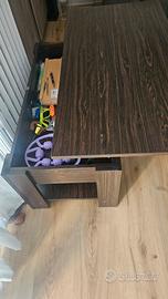 tavolino salotto con piano rialzabile