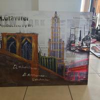 Quadro Moderno New York 100x80
