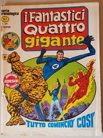 I Fantastici Quattro Gigante n.1, originale