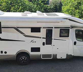 Camper semintegrale Mobilvetta Kea P86