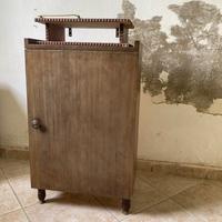 Mobiletto Vintage con Mensola Porta Telefono