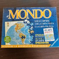 puzzle gioco del mondo