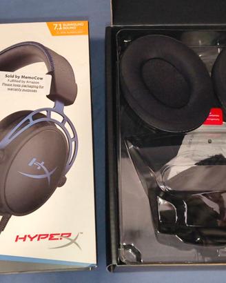 Cuffie Gaming HyperX Cloud Alpha S (Cablate)