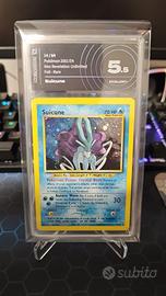Carta Pokémon tgc card Suicune 14/64 AiGrading 