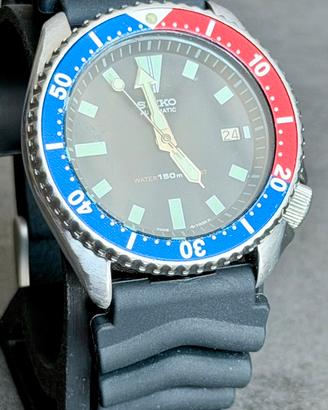Seiko 7002 7001 Diver Vintage Pepsi Automatico