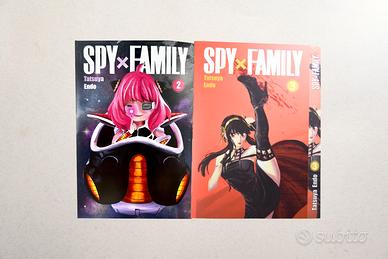 Varie variant per manga spy x family