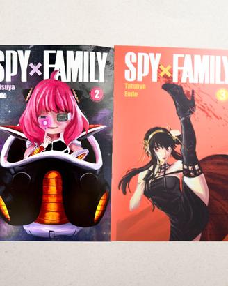 Varie variant per manga spy x family