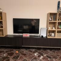 Parete attrezzata tv salotto ikea