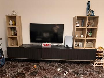 Parete attrezzata tv salotto ikea