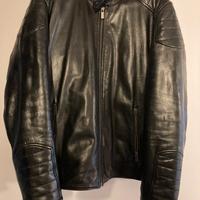 giubbotto pelle stile motociclista Combipel