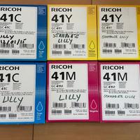 6 Cartuccie di inchiostro gel RICOH