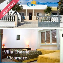 A soli 50m dalla spiaggia Lido Marini Villa indip