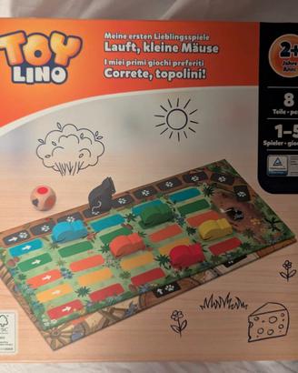 Toy Lino Correte Topolini gioco da tavolo
