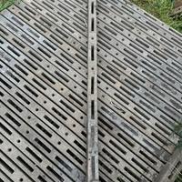 Paletti in cemento per recinzioni, vigneto uliveto