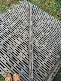 Paletti in cemento per recinzioni, vigneto uliveto