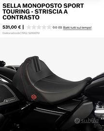 Sella Monoposto Sport Touring 24 originale Harley
