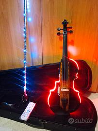 violino elettrico LED 4/4