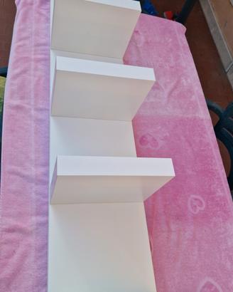 scaffale libreria lack ikea bianca