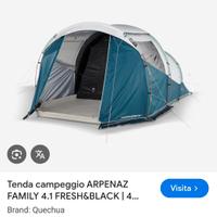 tenda campeggio