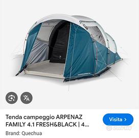 tenda campeggio