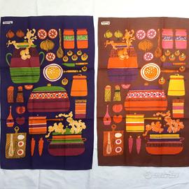 Zucchi strofinacci vintage da collezione o cornice