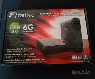 Box Esterno per Hard Disk SATA I/II/III da 3,5"