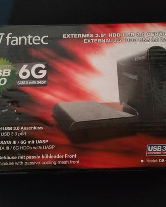 Box Esterno per Hard Disk SATA I/II/III da 3,5"