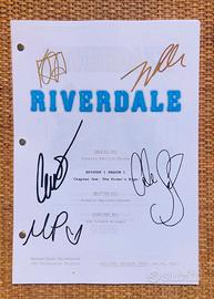 Riverdale sceneggiatura autografata ristampa 