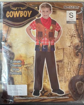 Vestito di carnevale da  cowboy