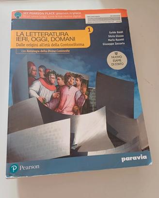 La letteratura ieri, oggi, domani 1