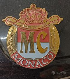 Badge stemma smaltato Auto Monaco
